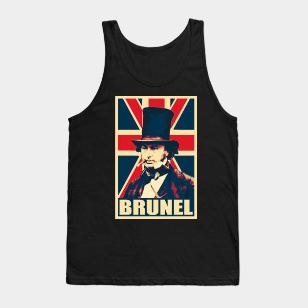 Isambard Kingdom Brunel Tank Top by Nerd_art